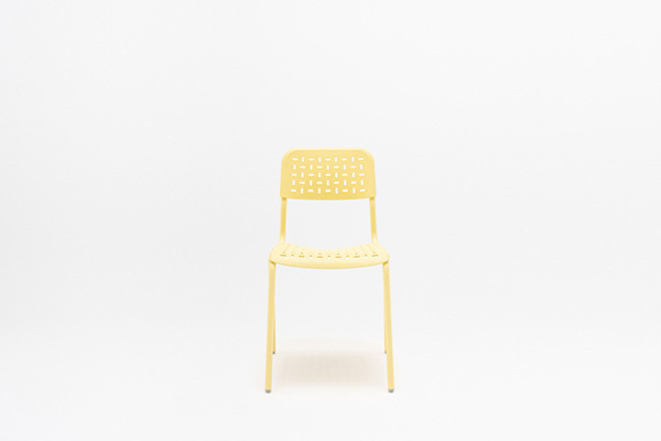 Tube chair 4-legged base
