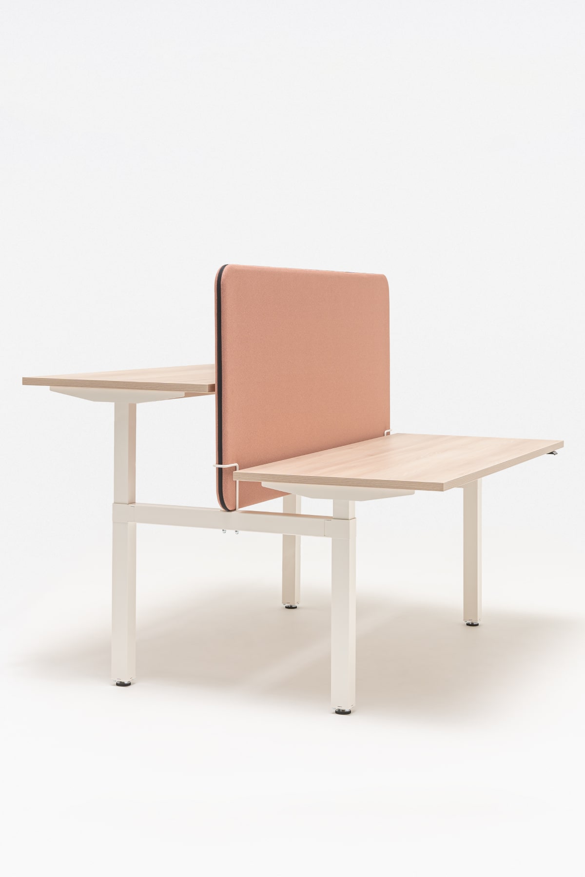 Height-adjustable desks and tables
