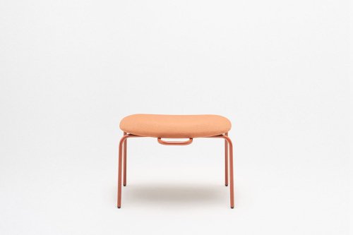 New School Lounge upholstered footrest