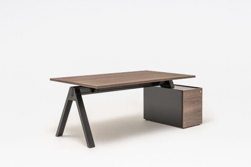 Viga executive desk with pedestal