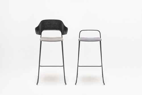 Afi upholstered high stool