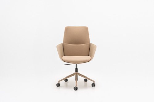 Senda chaise à piètement en aluminium et à hauteur réglable