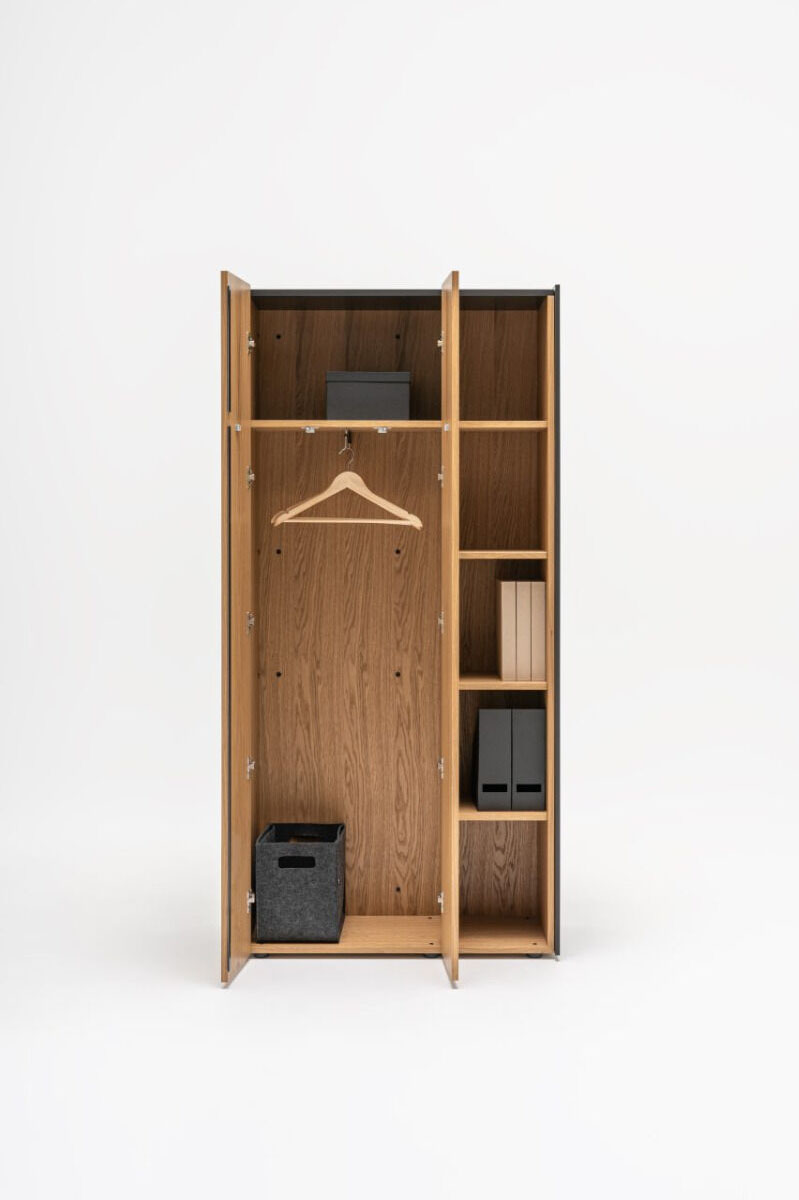 Viga Kleiderschrank mit Regal