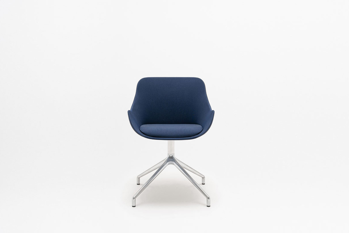 Baltic Classic Stuhl mit poliertem Aluminiumgestell