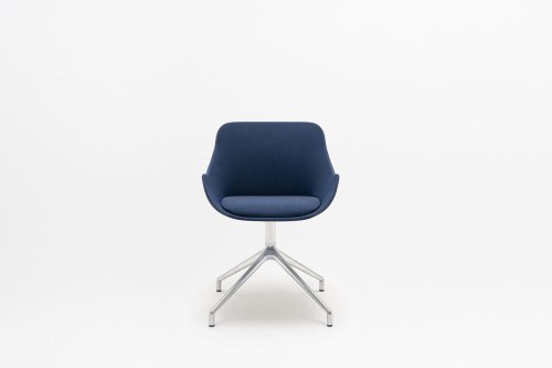 Baltic Classic sedia con base in alluminio lucidato