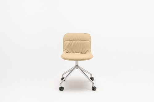 Baltic 2 Soft Duo Stuhl mit poliertem Aluminiumgestell