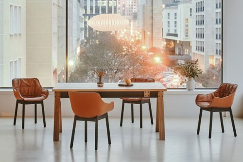 Baltic Soft Duo - Stuhl mit holzbasis