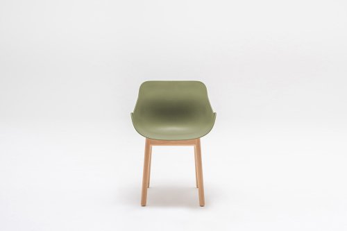 Baltic Basic Stuhl mit holzbasis