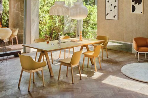 Baltic 2 Classic - Stuhl mit holzbasis