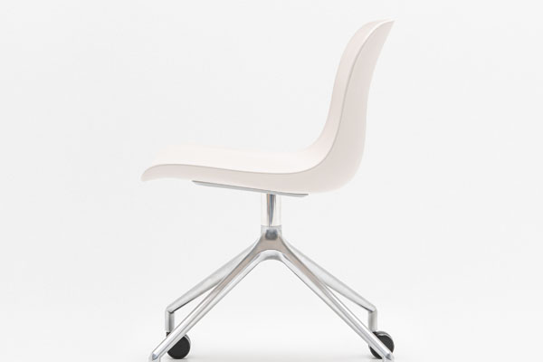 Baltic 2 Basic - chair polished aluminium base