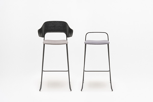 Afi tabouret haut rembourré 