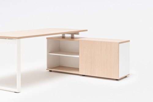 Ogi Q - Schreibtisch mit Schrank