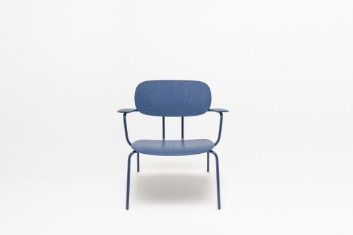 New School Lounge plywood armchair