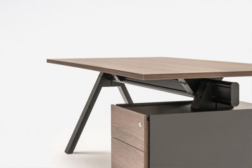 Viga - Chefschreibtisch mit Container