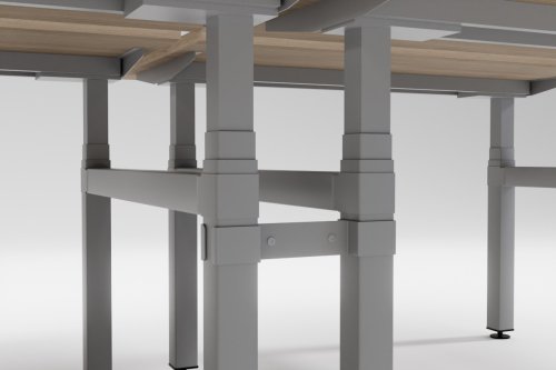 Separator for desk arrangements Separator for desk arrangements