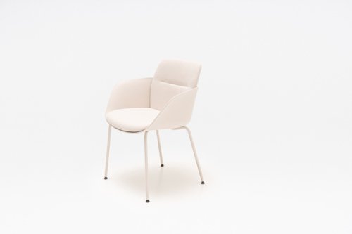 Senda - chair with a four-legged metal base