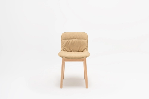 Baltic 2 Soft Duo sedia con base in legno
