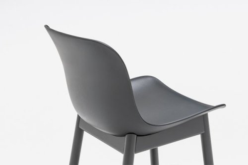 Baltic 2 Basic - Stoel met houten onderstel