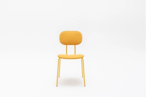 New School sedia imbottita con base fissa