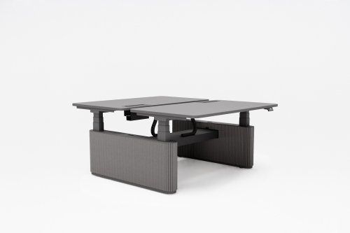 New generation Ogi Drive Bench electrically adjustable bench desk with felt panels